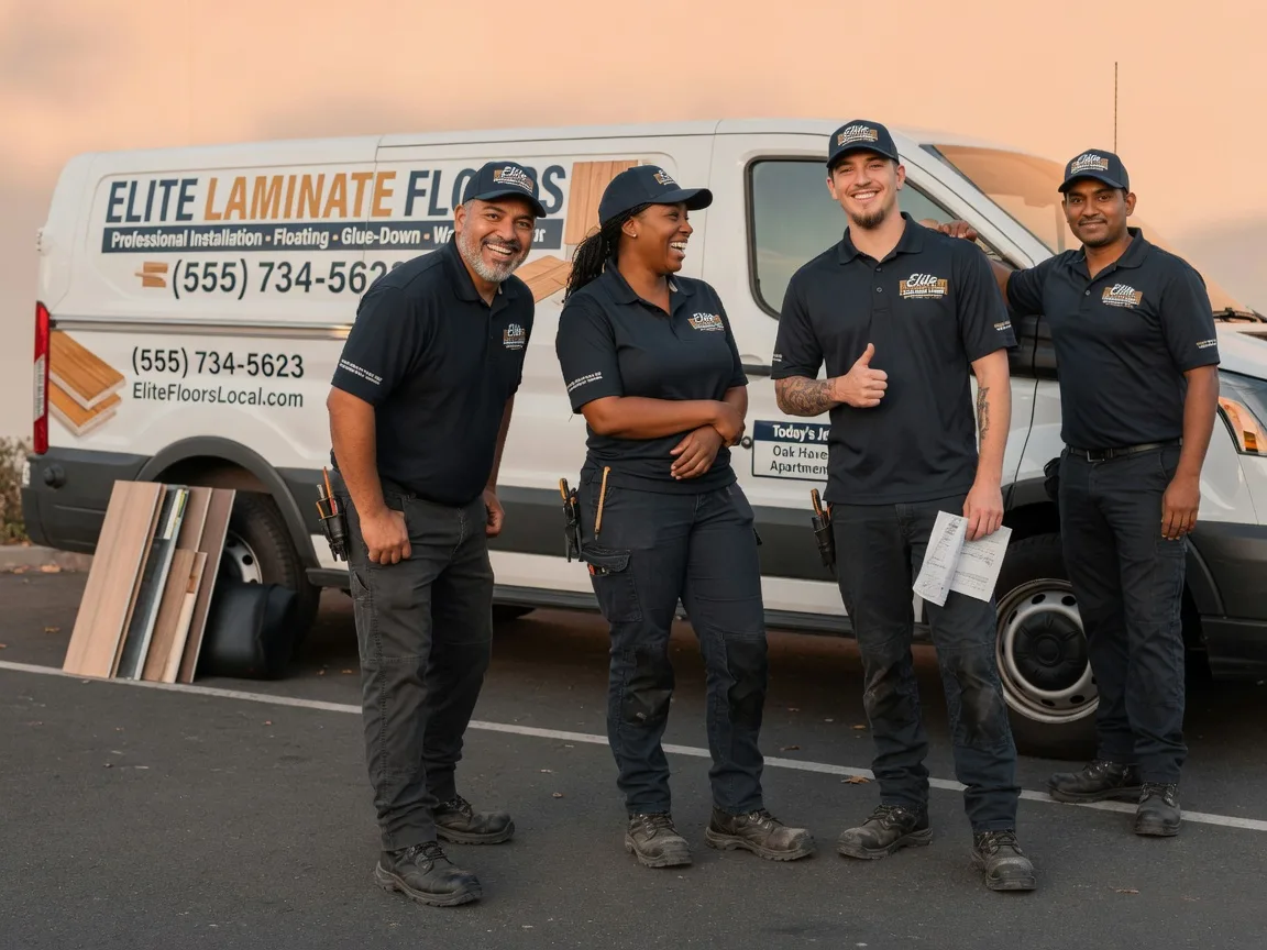 Laminate flooring installation company in Brewster, OH